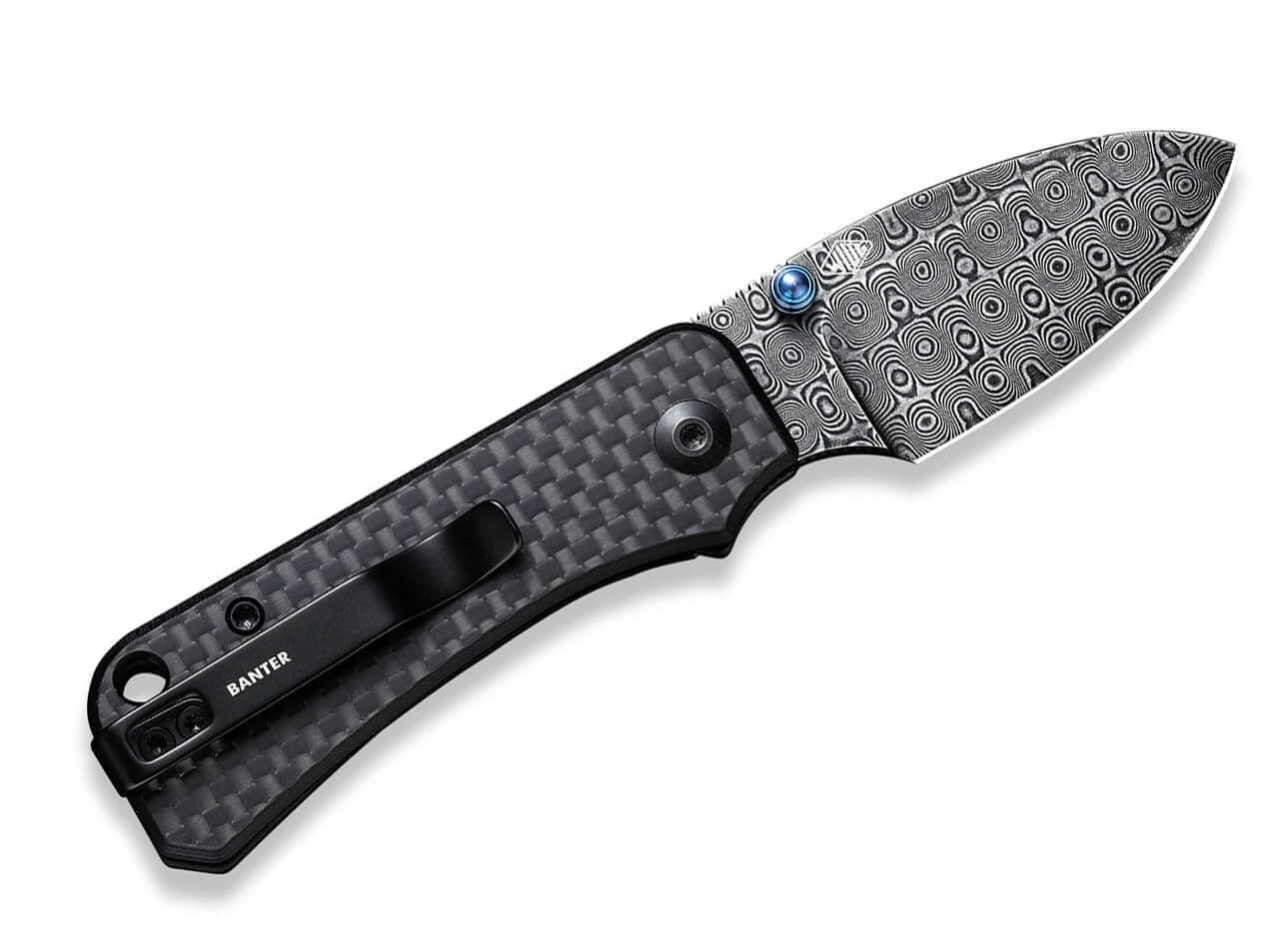 Baby Banter G10 CF Black Damascus 4 Baby Banter G10 CF Black Damascus – Bild 2