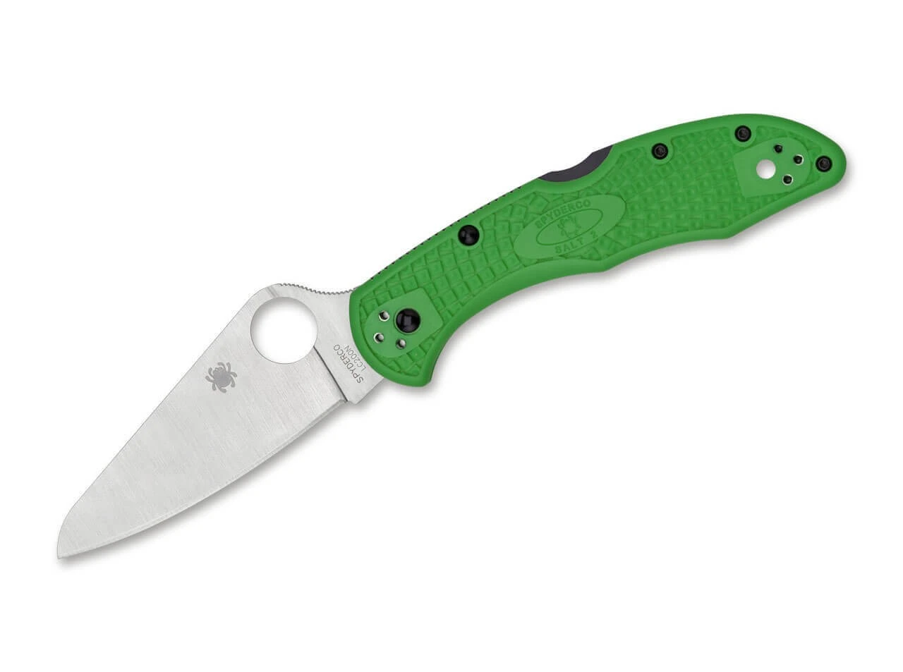 Spyderco Salt 2 LC200N Green 3 Spyderco Salt 2 LC200N Green